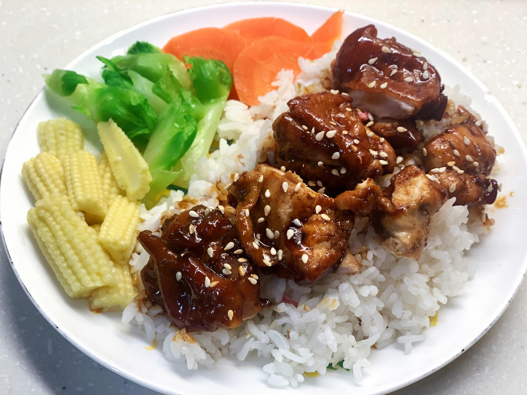 比外卖好吃的照烧鸡腿饭