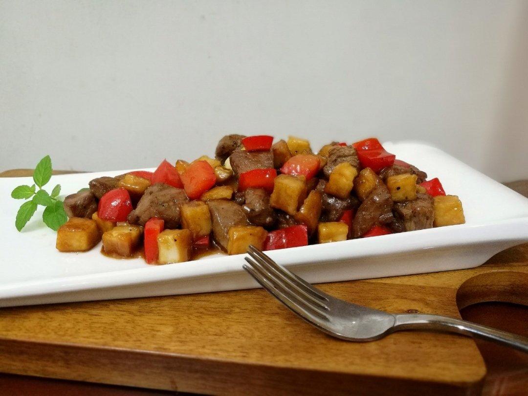 我的轻奢煮艺——杏鲍菇牛肉粒
