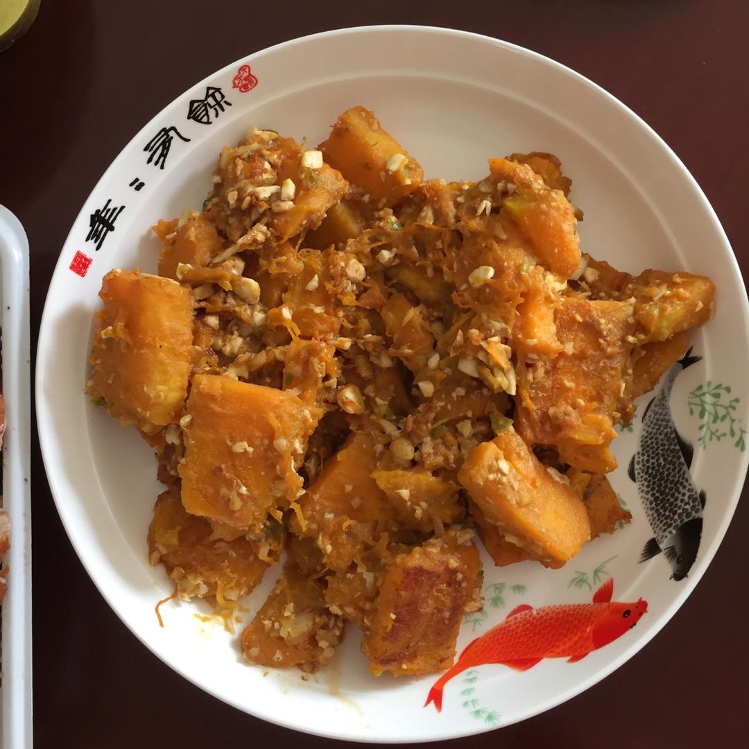 咸蛋焗南瓜（全蛋版）