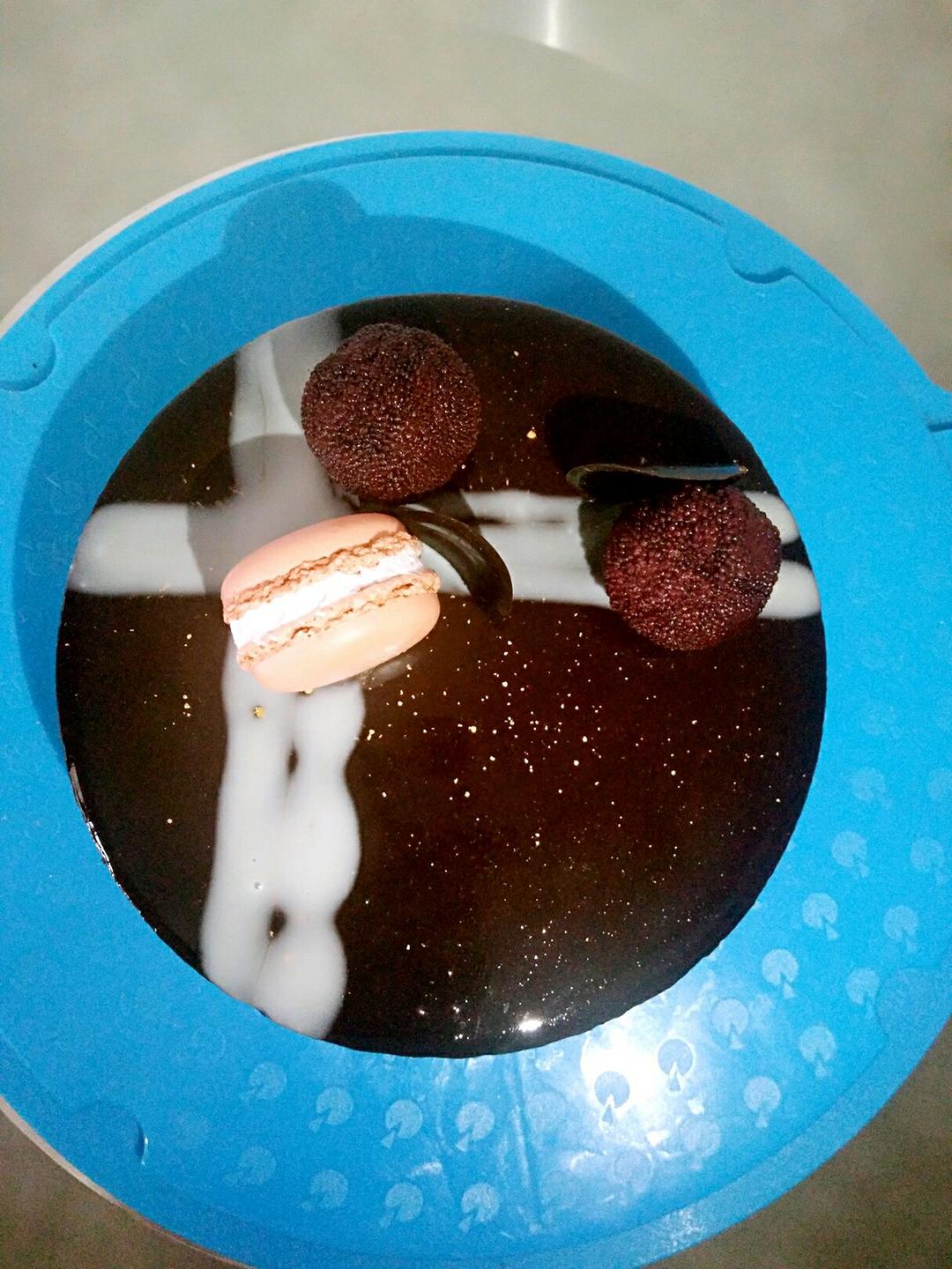 蛋黄甜奶酱的巧克力慕斯<熊谷裕子>