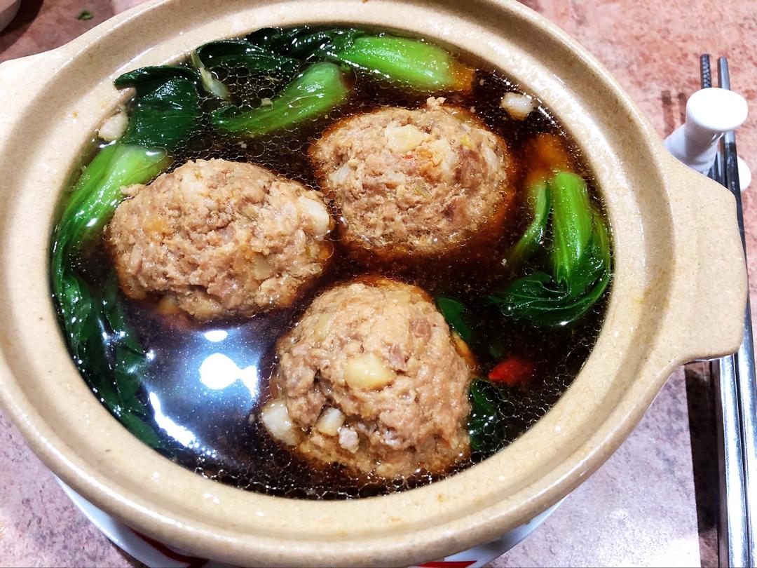 最好吃的扬州狮子头