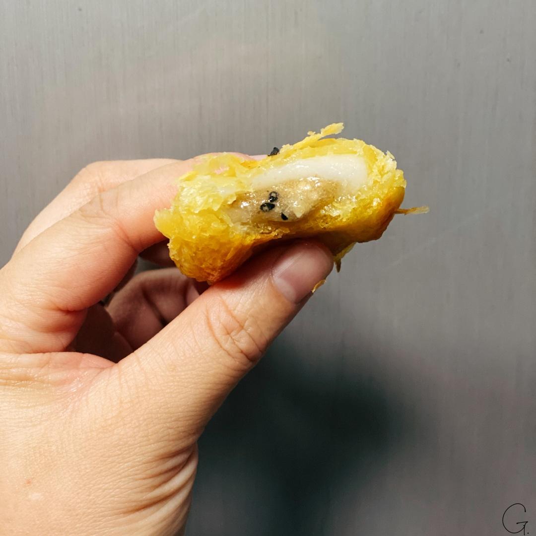 汤圆➕蛋挞皮＝完美汤圆酥