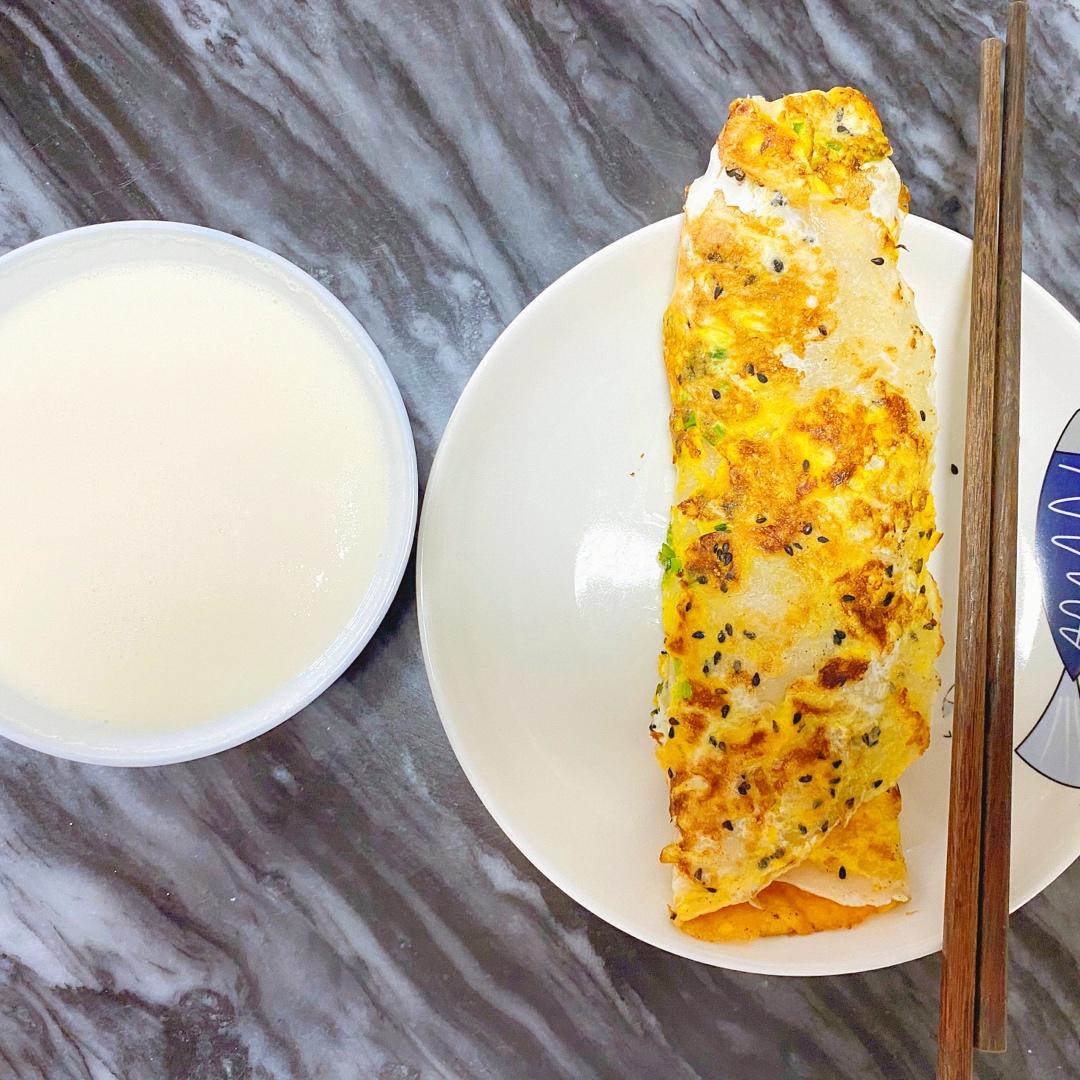快手早餐❗️简单美味❗️鸡蛋煎饼