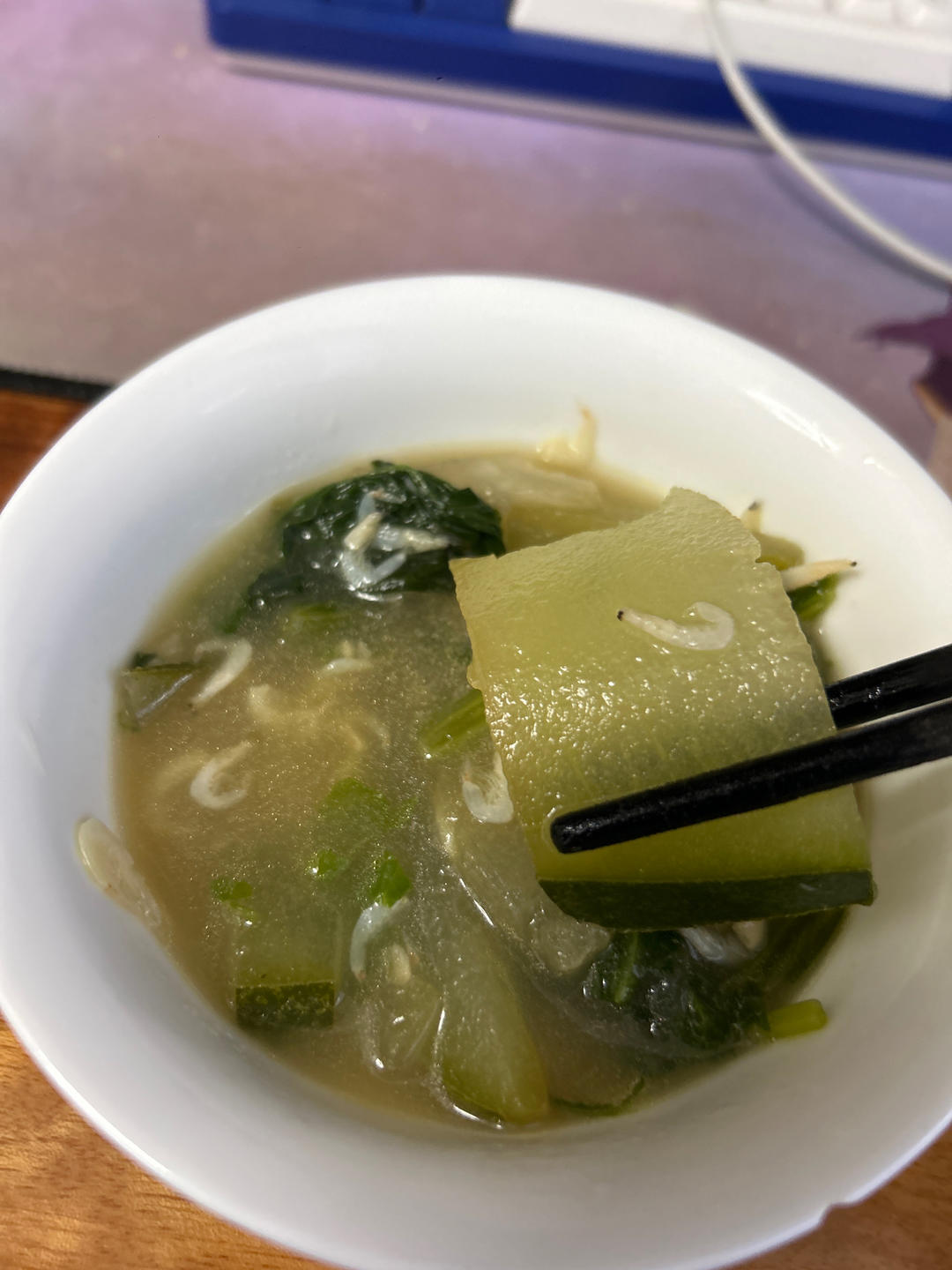 冬瓜菠菜海米汤