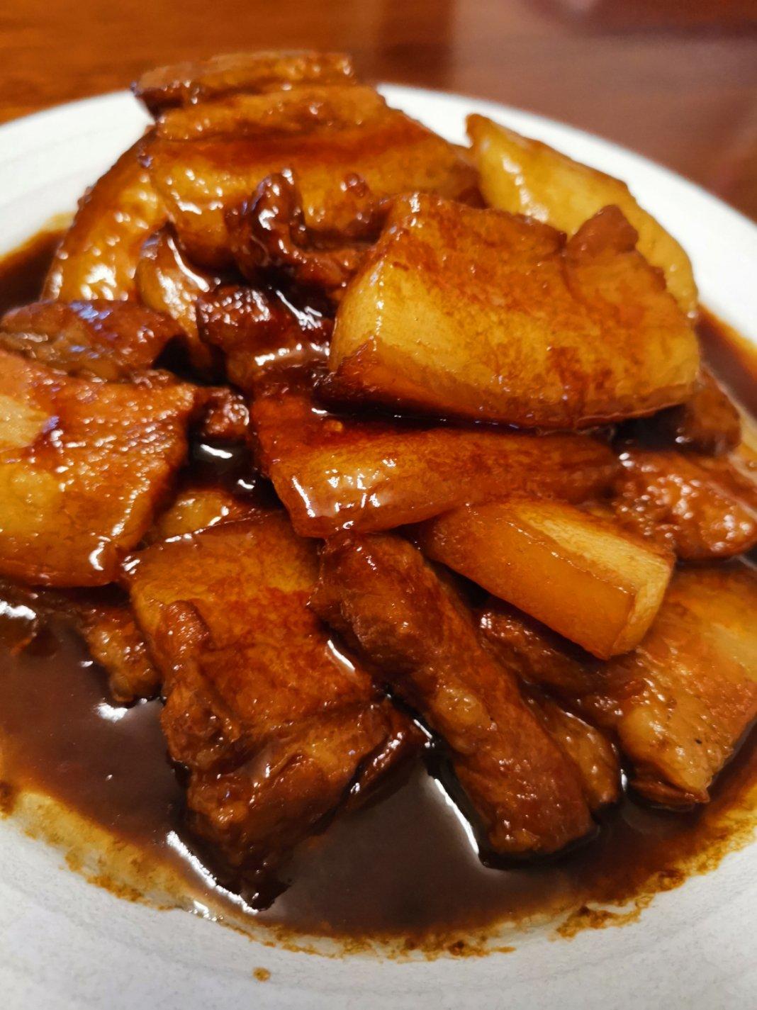 厨师长教你：“把子肉”的家常做法，看着很有食欲，先收藏起来