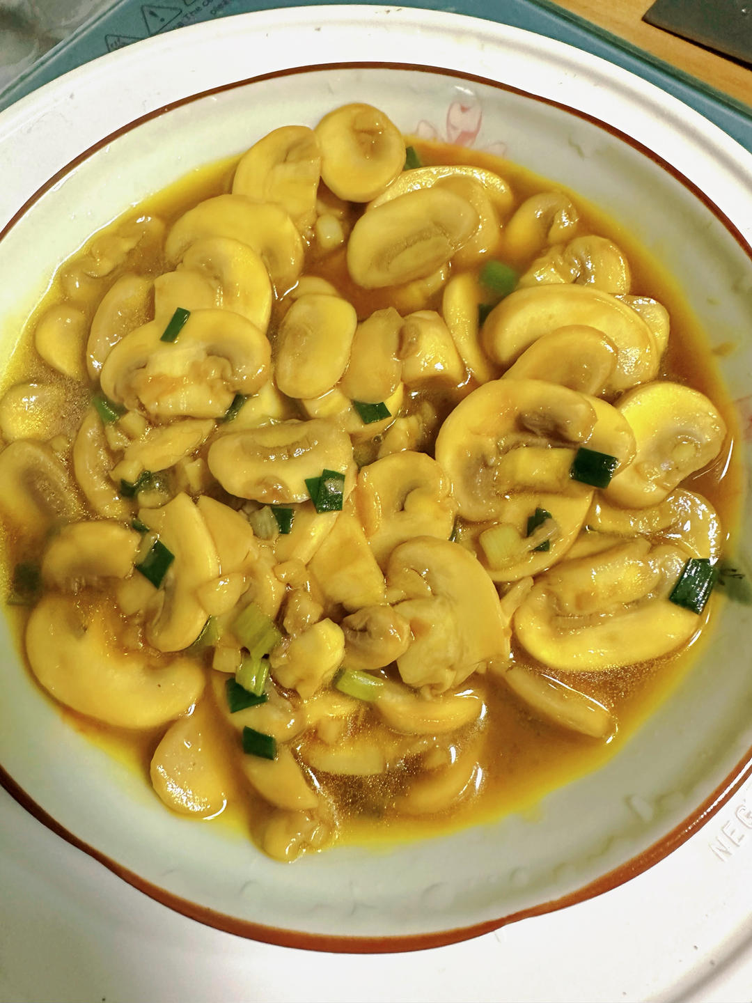 下饭菜蚝油炒口蘑