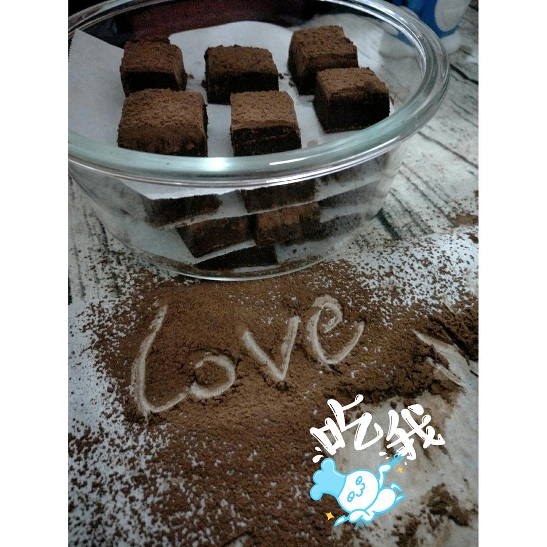 这个生巧克力的方子，简单简单最简单