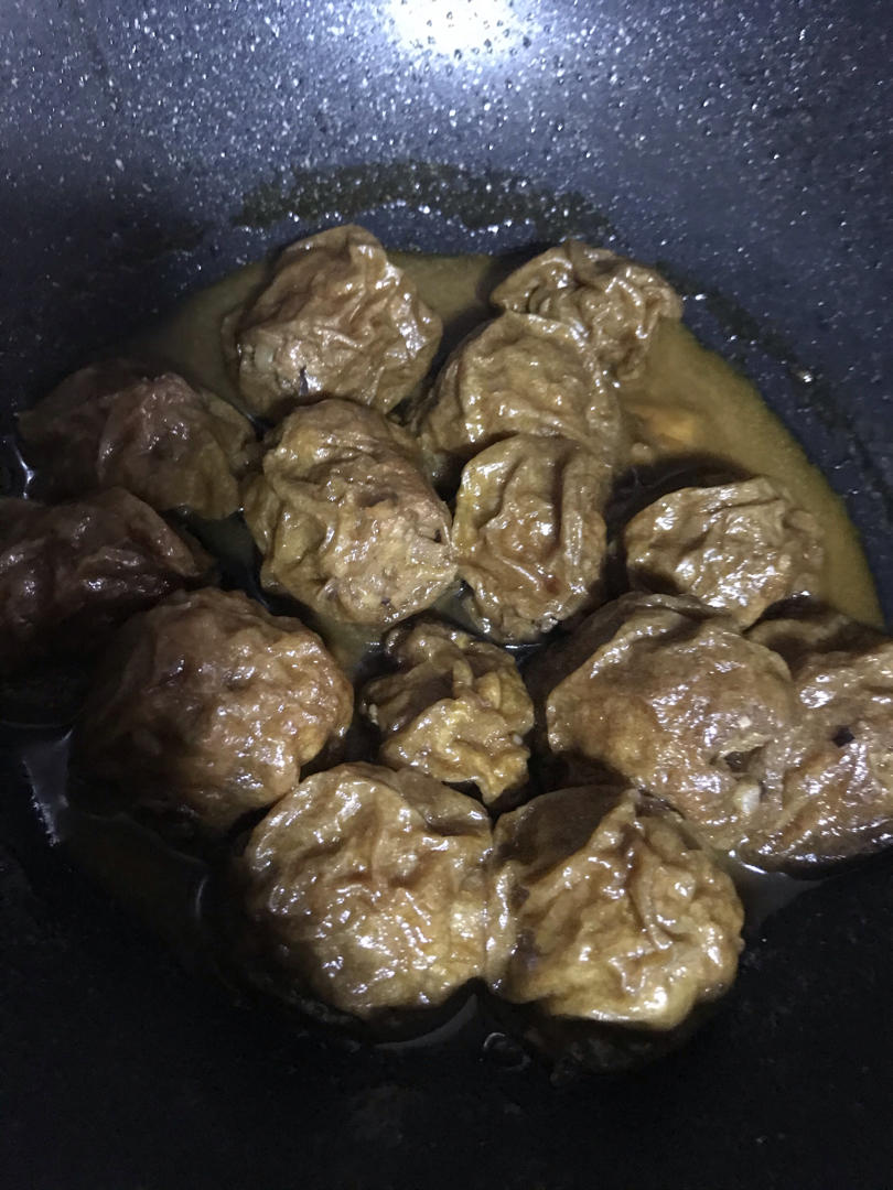 【上海本帮菜】油面筋塞肉（汤汁超下饭）