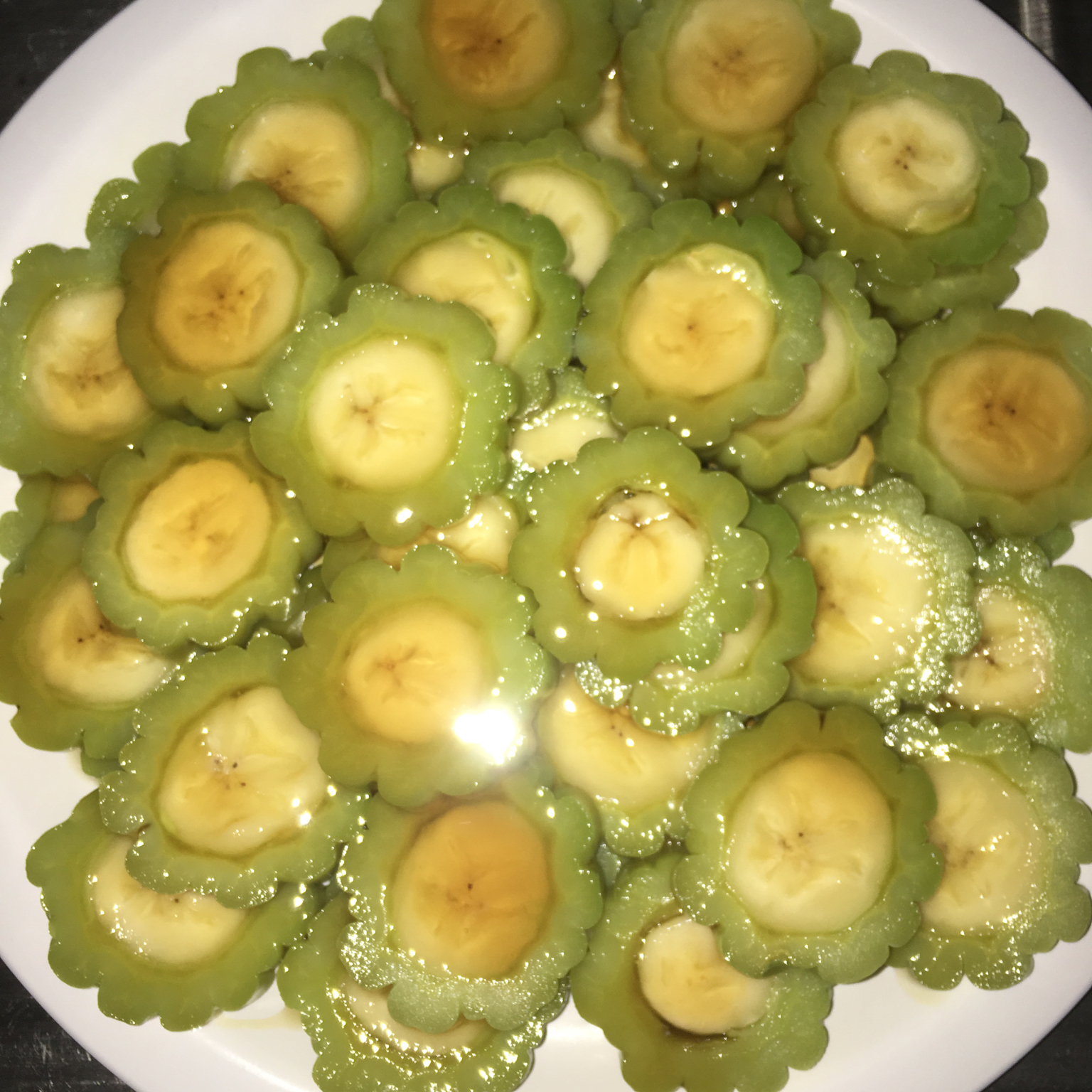 苦瓜酿香蕉