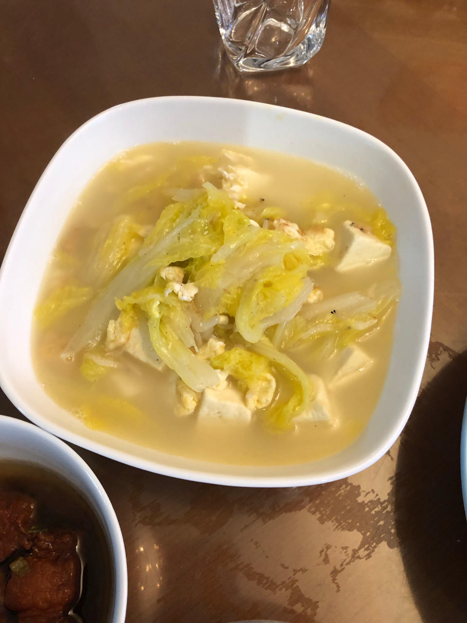 白菜炖豆腐