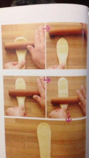 奶油卷^_^ 《永不失败的面包烘焙教科书》的做法 步骤9