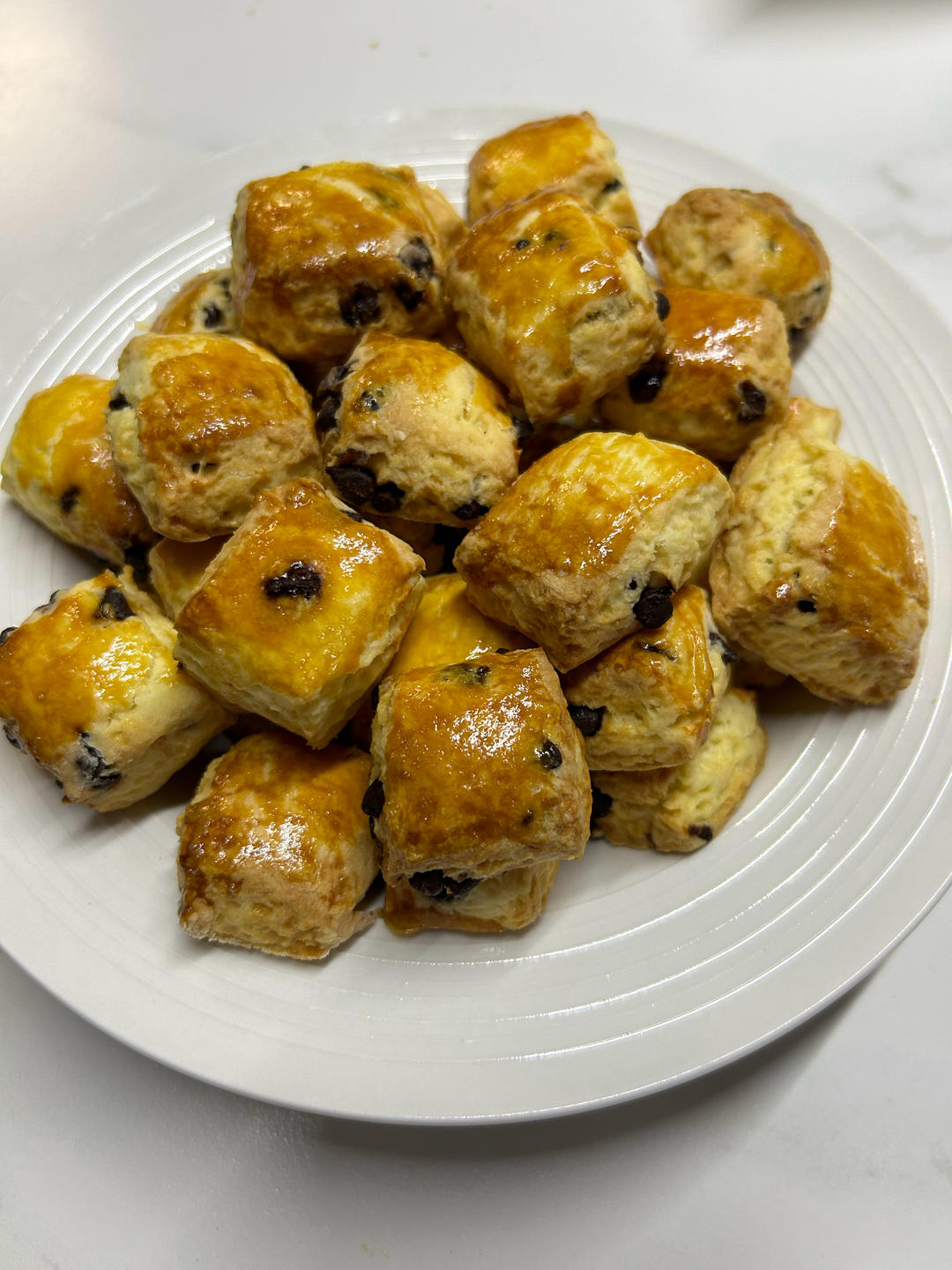 消耗淡奶油的司康