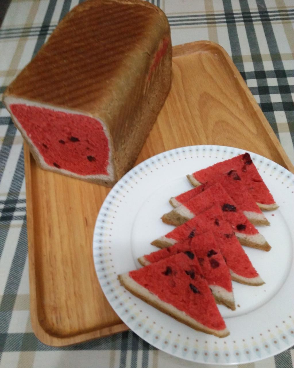 超简单的西瓜吐司