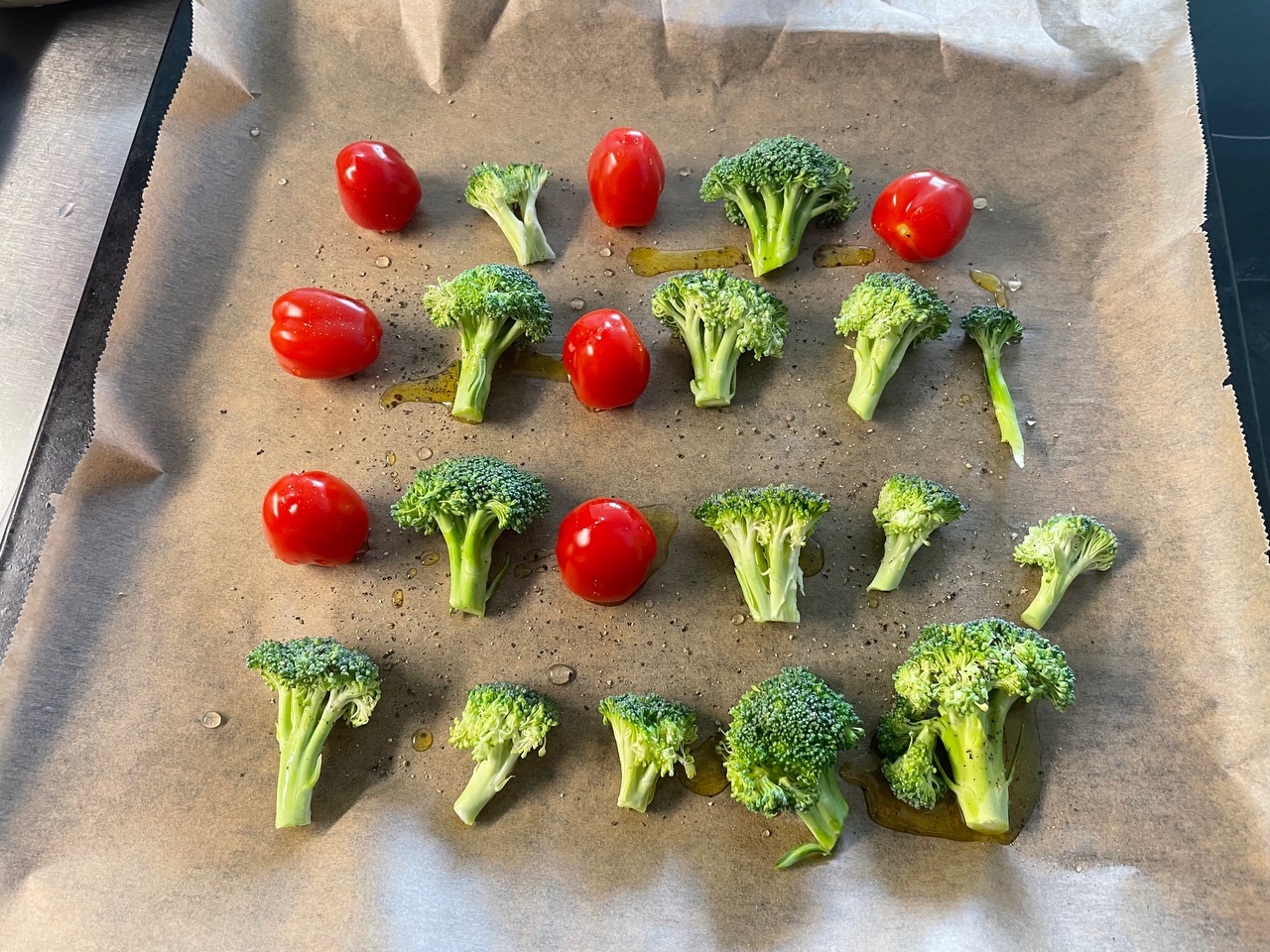 烤蔬菜🥦🍅的做法