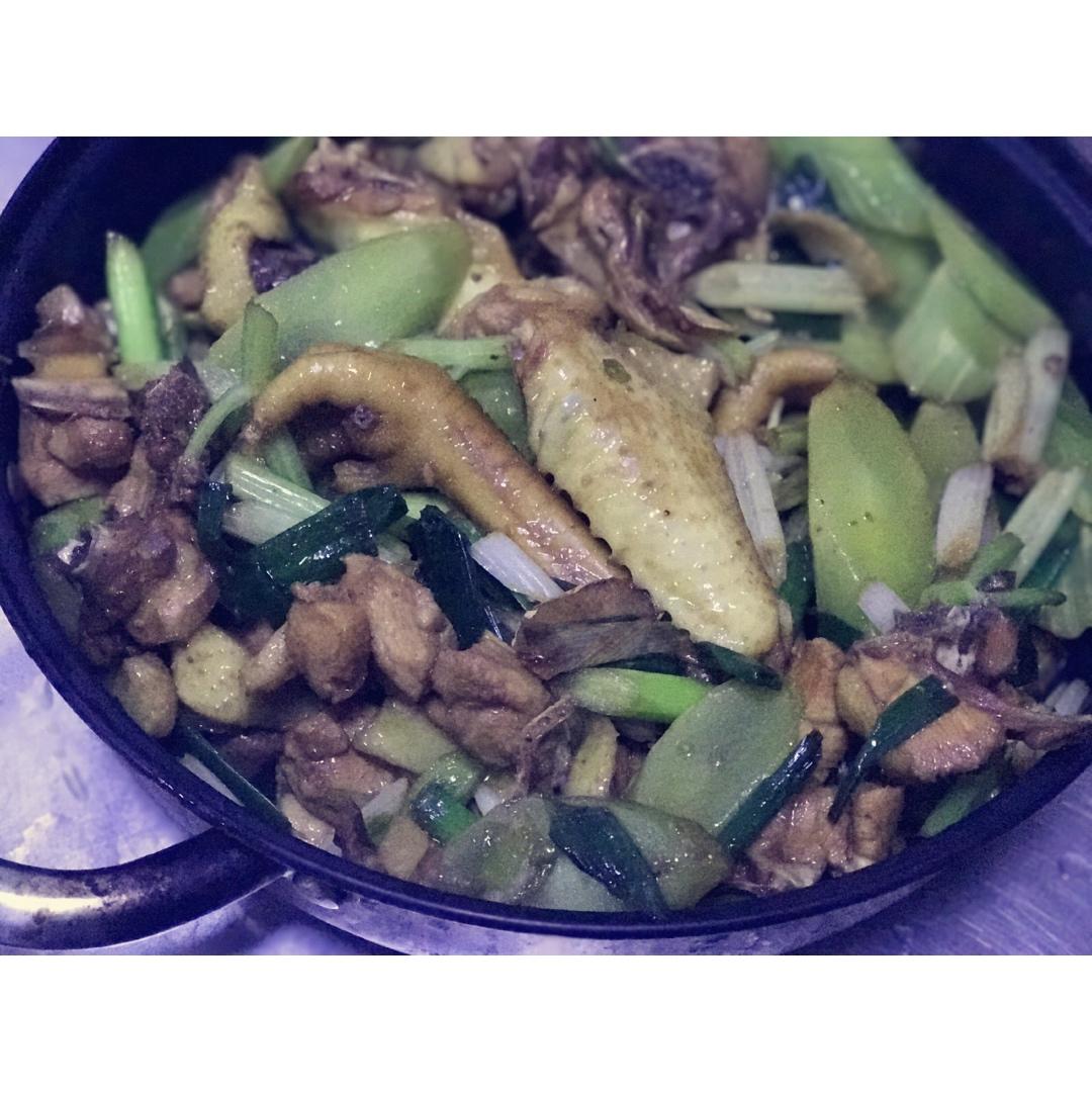 干锅花雕鸡