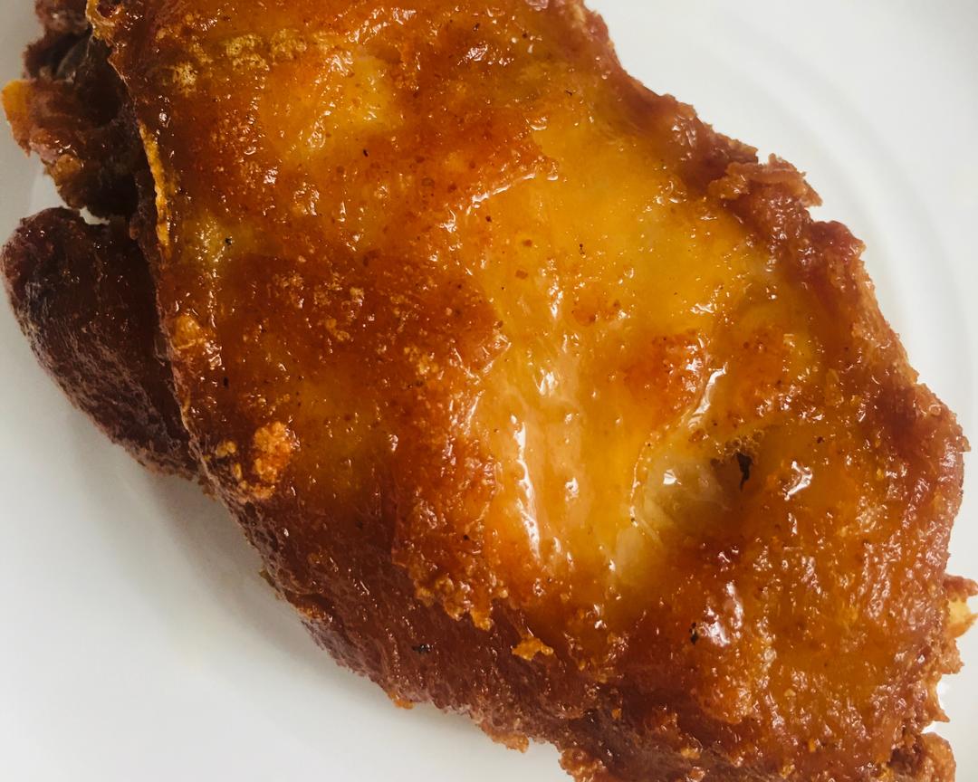 ^_^蒜香炸鸡翅～的做法