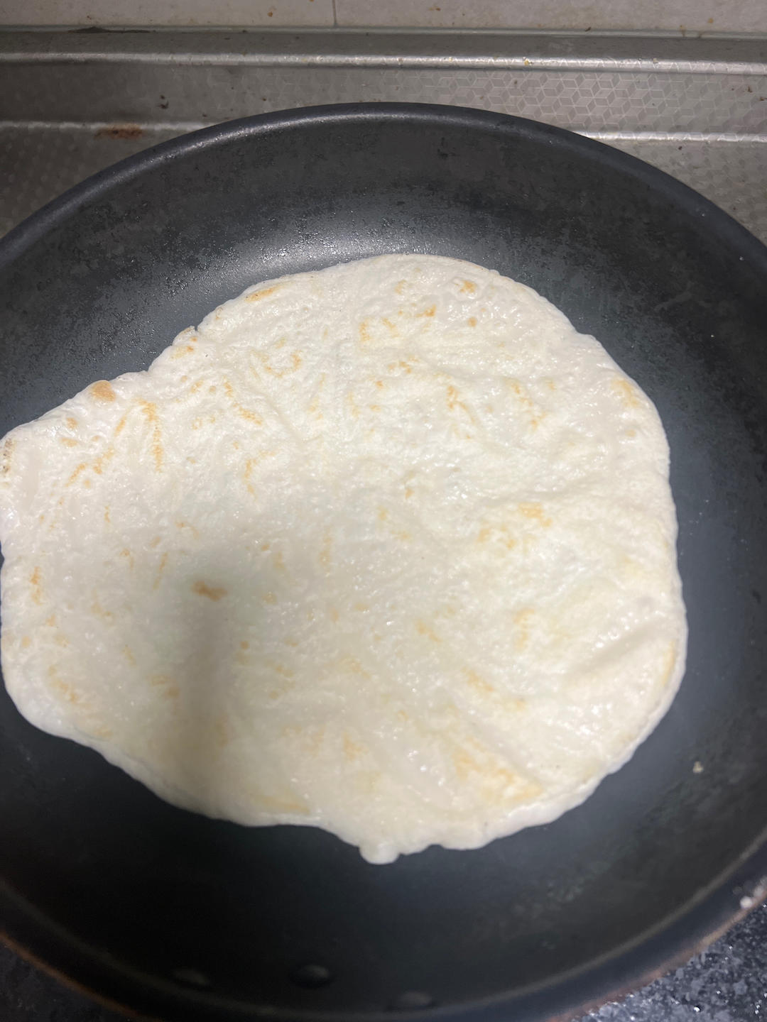 菜鸟也会的糯米粉煎饼