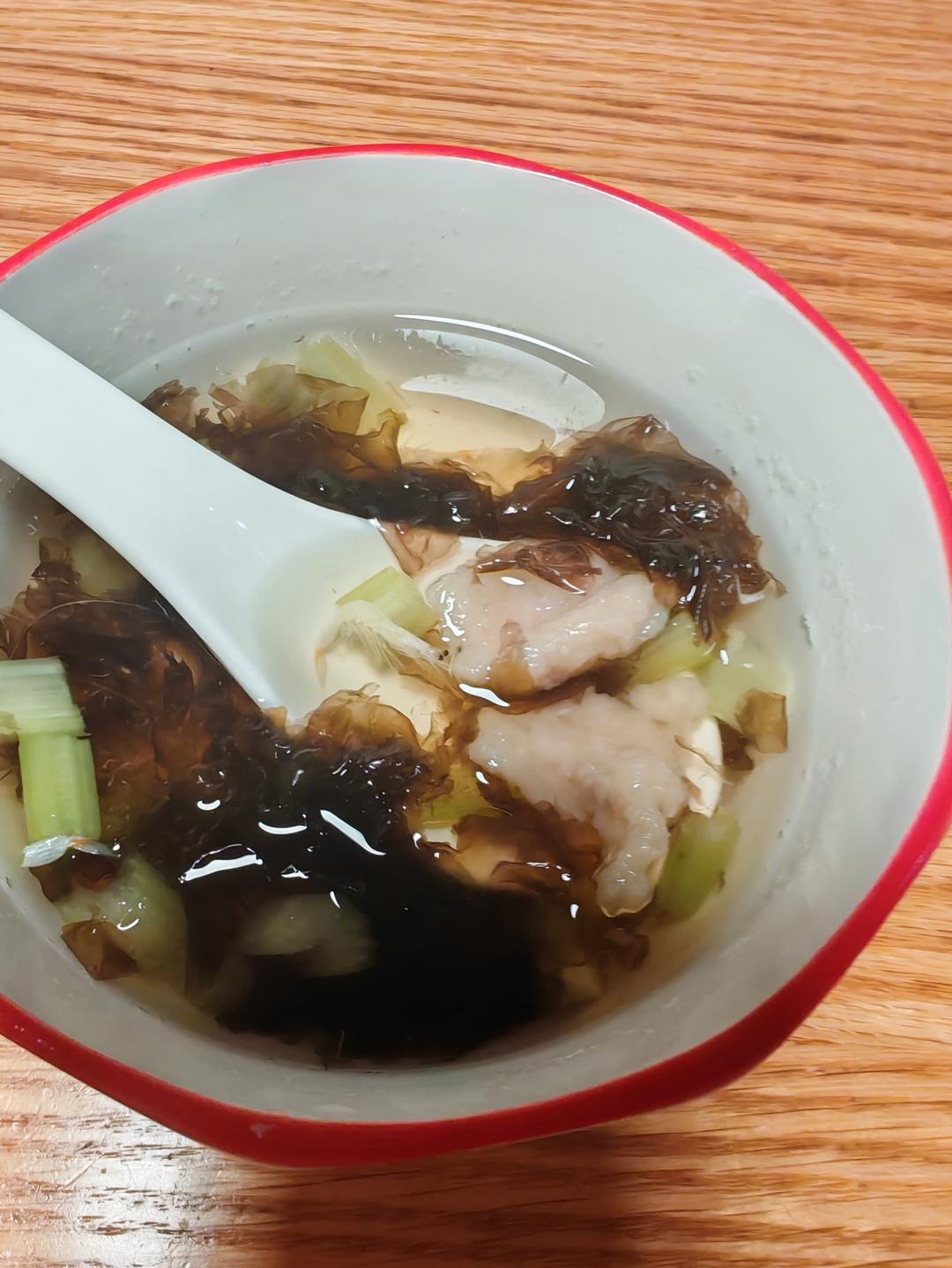 温州瘦肉丸，自制无添加剂快手做的猪肉羹