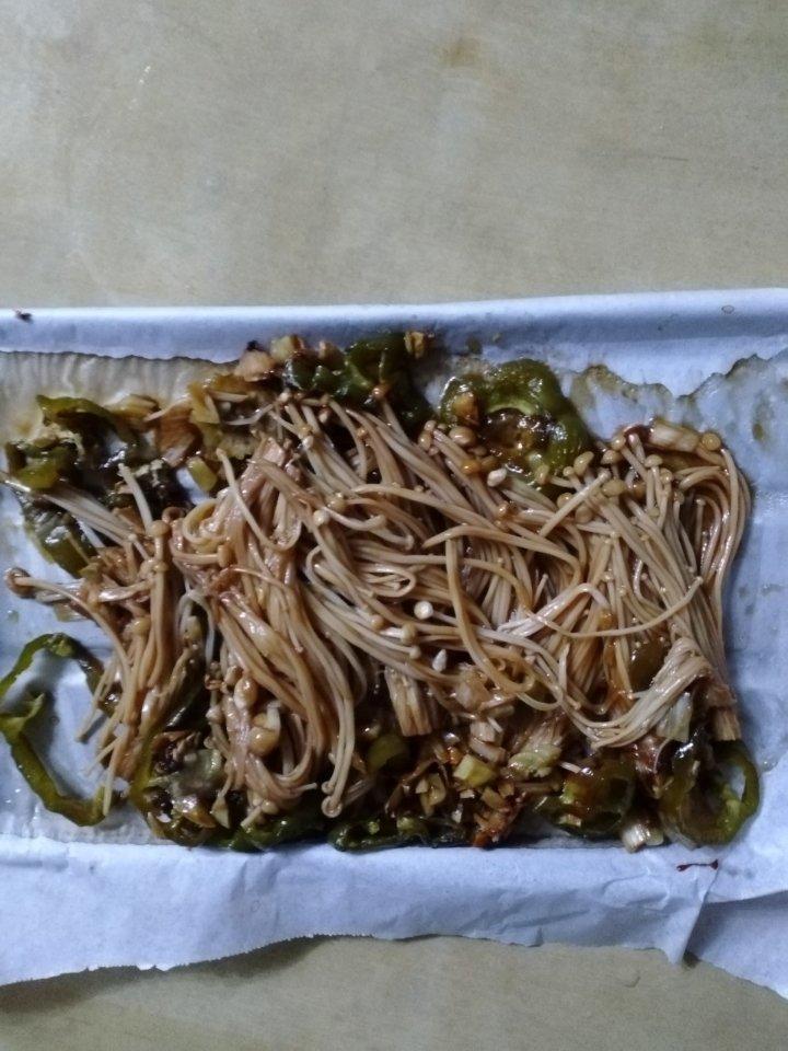 蒜蓉烤金针菇（烤箱版）