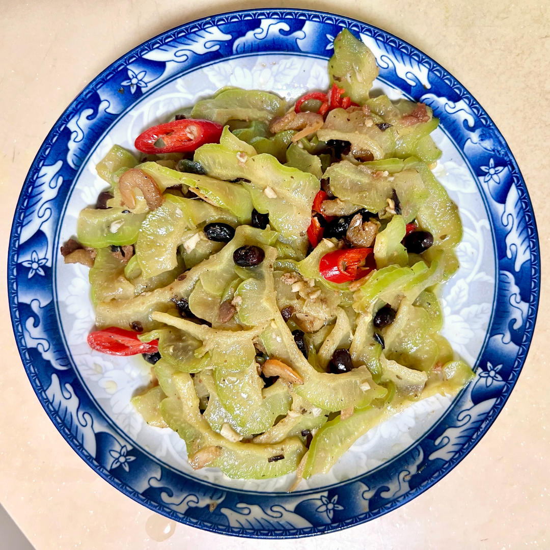 豆豉炒苦瓜