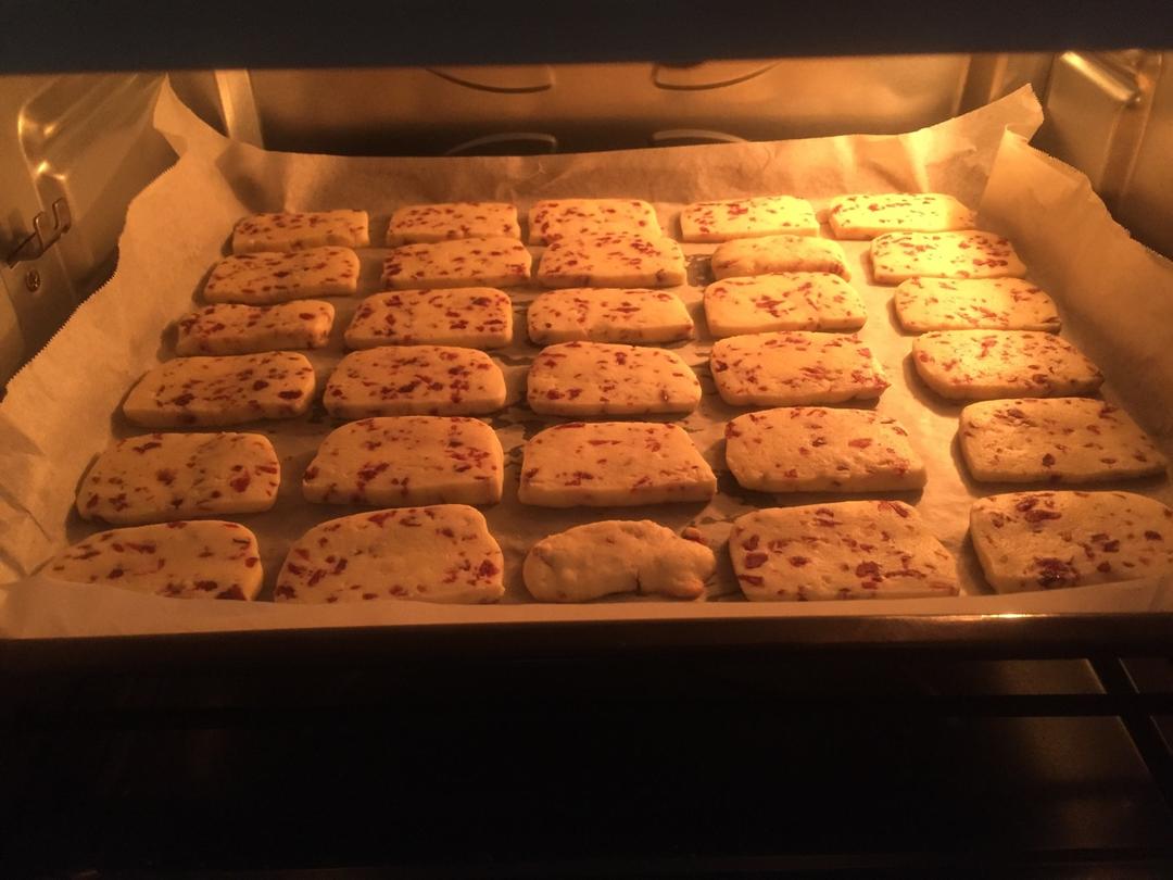 低糖少油版蔓越莓饼干