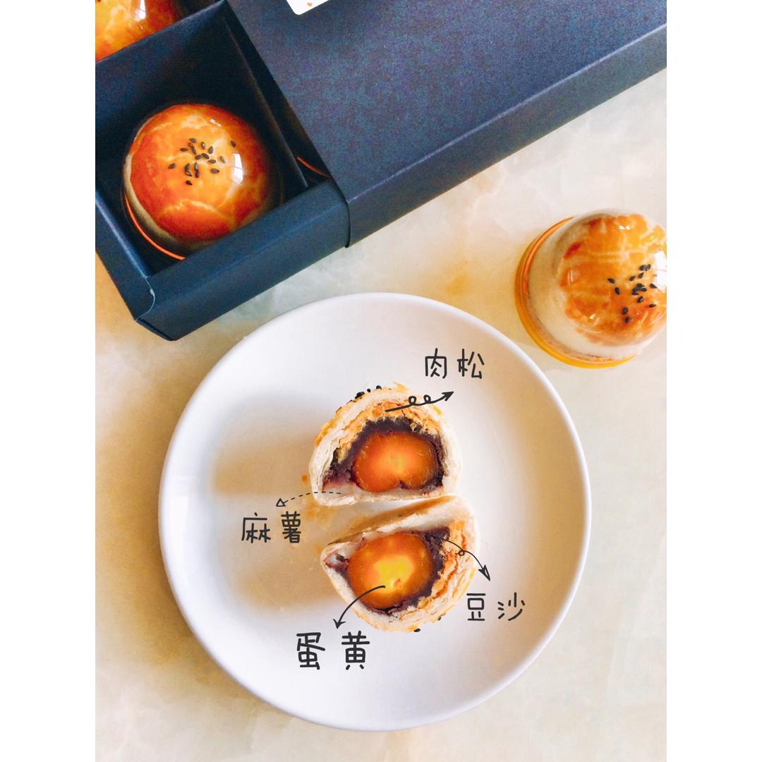 蛋黄酥&网红麻薯蛋黄酥---半圆天地盖包装调整方