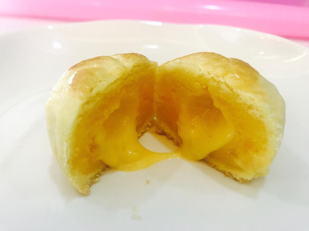 超详细图解版--流心奶黄月饼