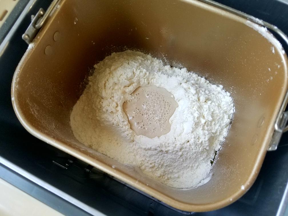 纯奶手撕吐司的做法 步骤1