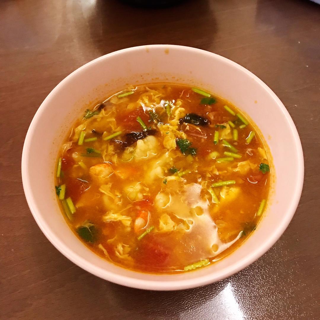 简单早餐-疙瘩汤