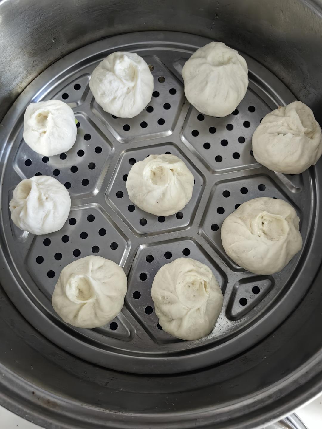 【宝宝辅食】香菇青菜包