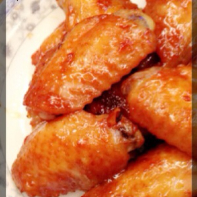 蜜汁照烧烤鸡翅