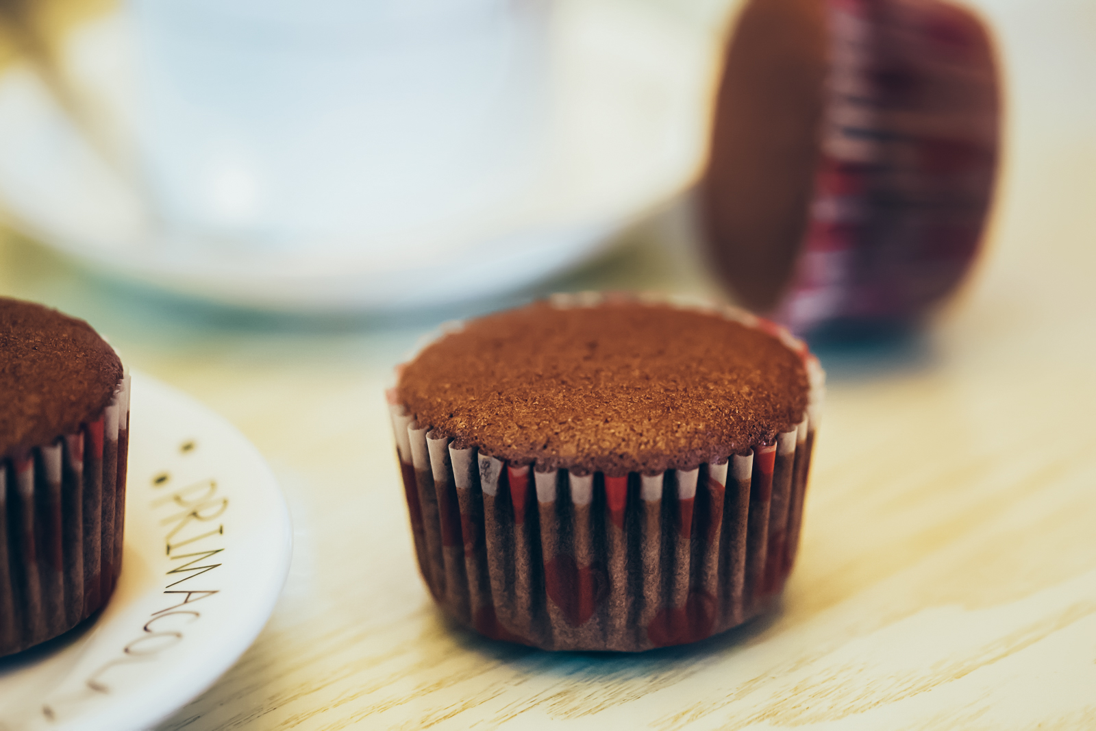 可可巧克力Cupcake纸杯子海绵蛋糕（甜品台都用本方）C6的做法 步骤15