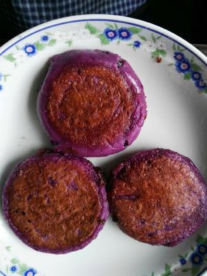 紫薯饼的做法 步骤3