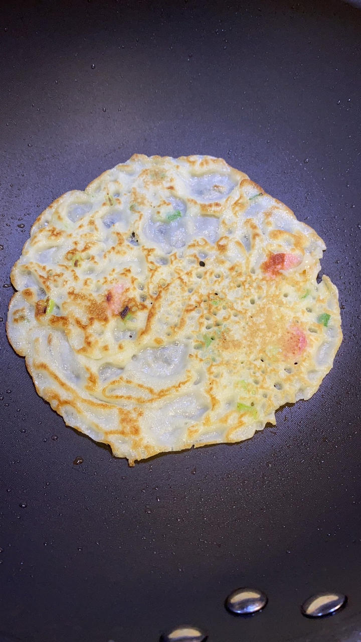 简单好吃的鸡蛋香葱摊饼