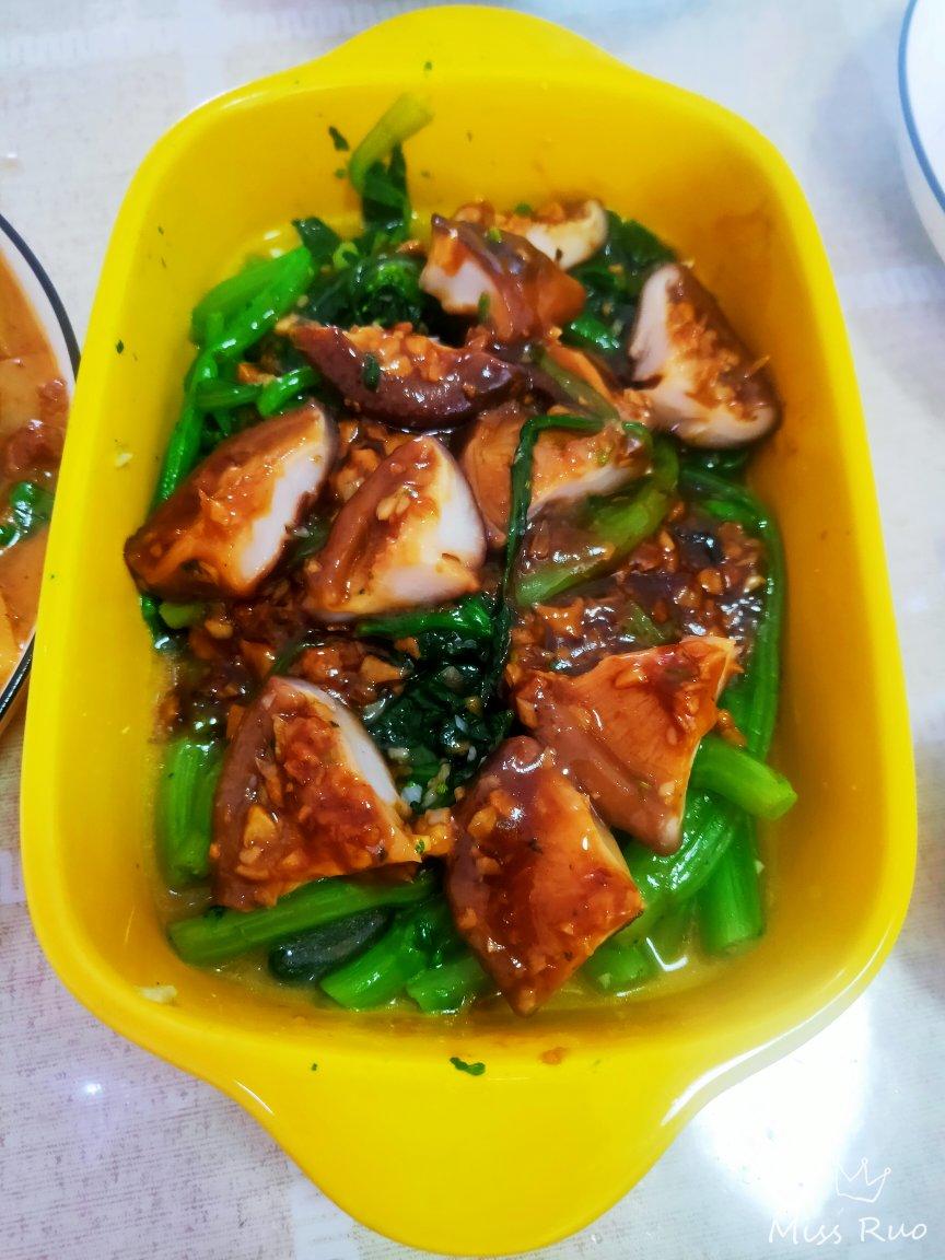 蚝油香菇小油菜
