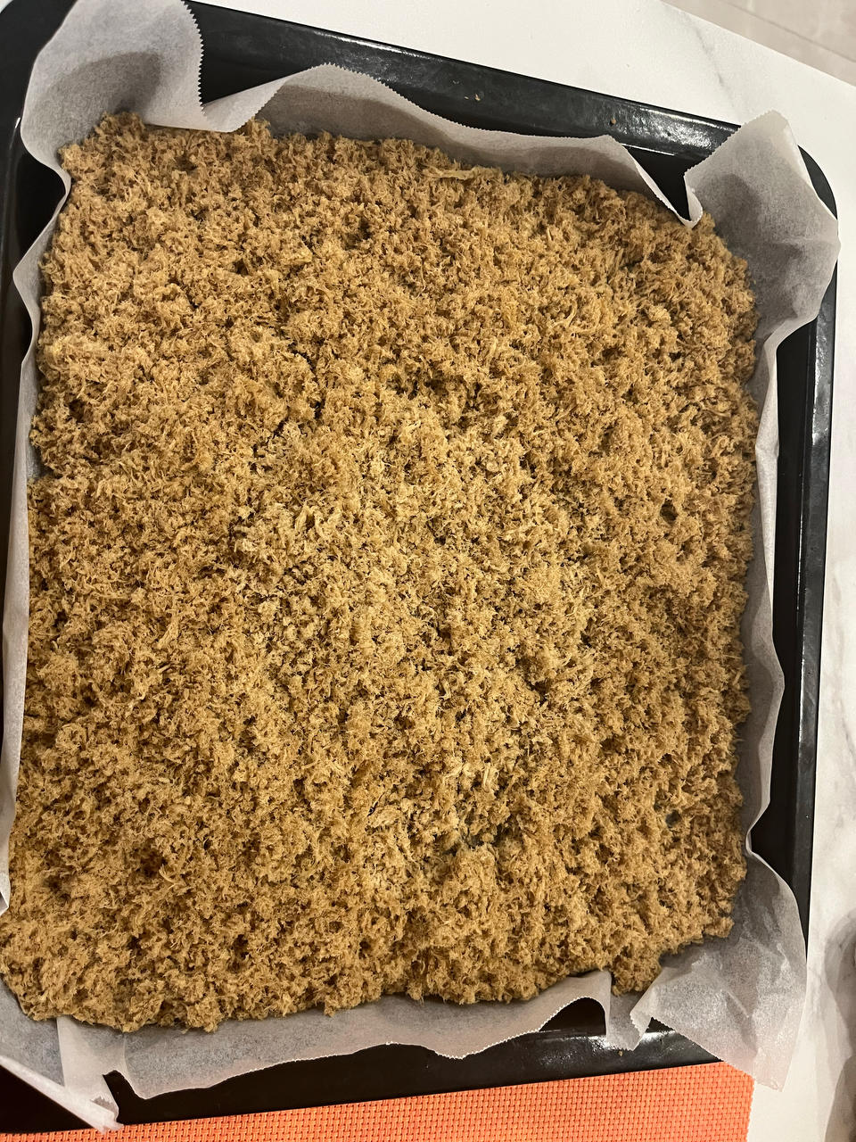 自制肉松（厨师机、烤箱版)