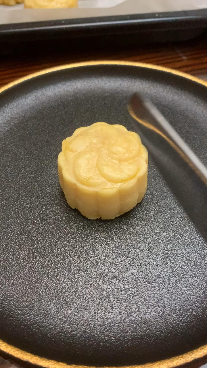 流心奶黄月饼（无吉士粉/转化糖浆版本）【曼食慢语】