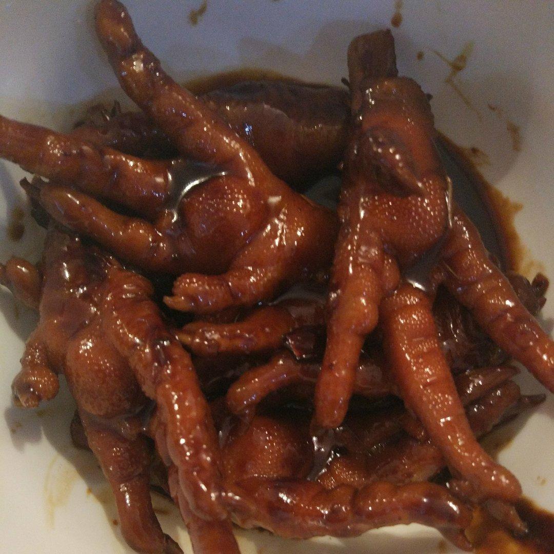 秘制红烧鸡爪