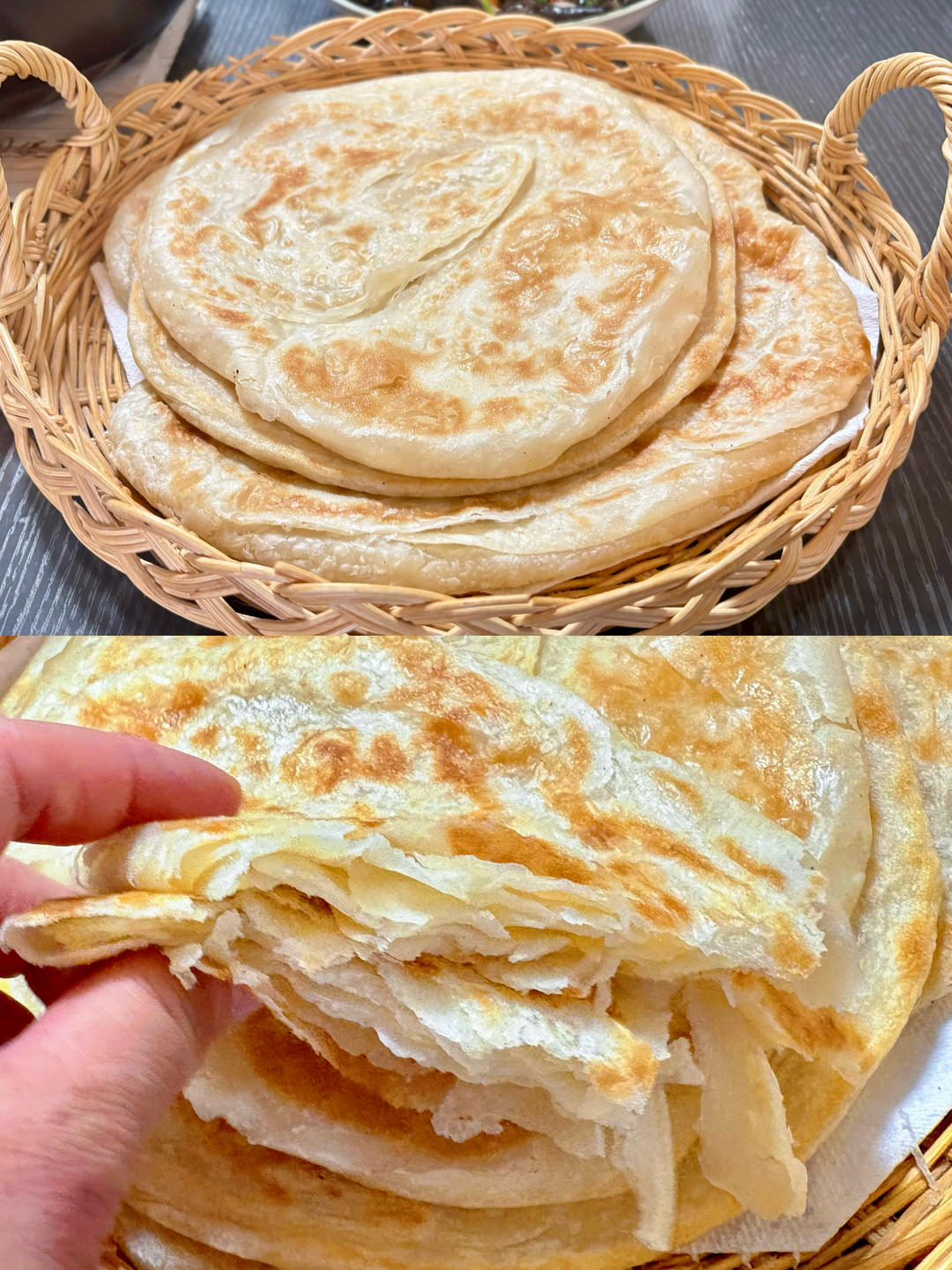 家常烙饼，直接吃、炒饼吃都好吃。