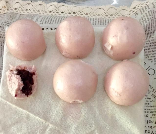 紫薯豆沙包