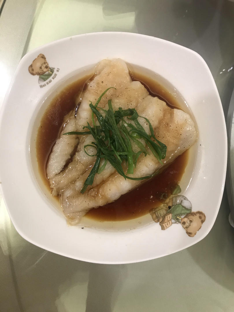 清蒸巴沙鱼柳(龙利鱼)