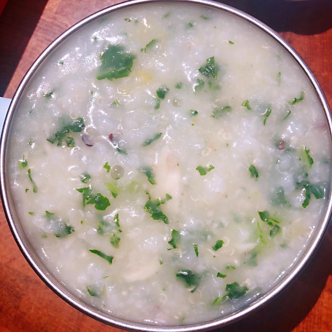 羽衣甘蓝佛手瓜芋艿生滚鲷鱼粥的做法步骤图 咪嗒 宝宝辅食 下厨房