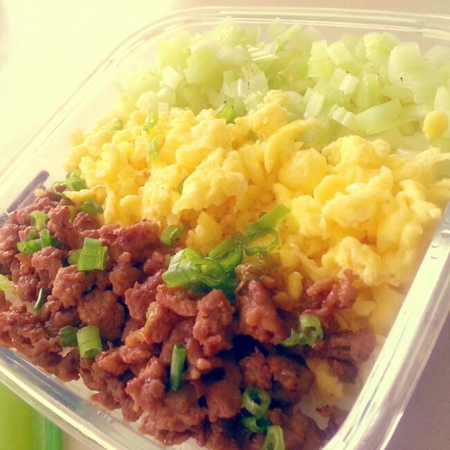 日本三色拼饭超好吃方便的拼饭留学生快手菜的做法