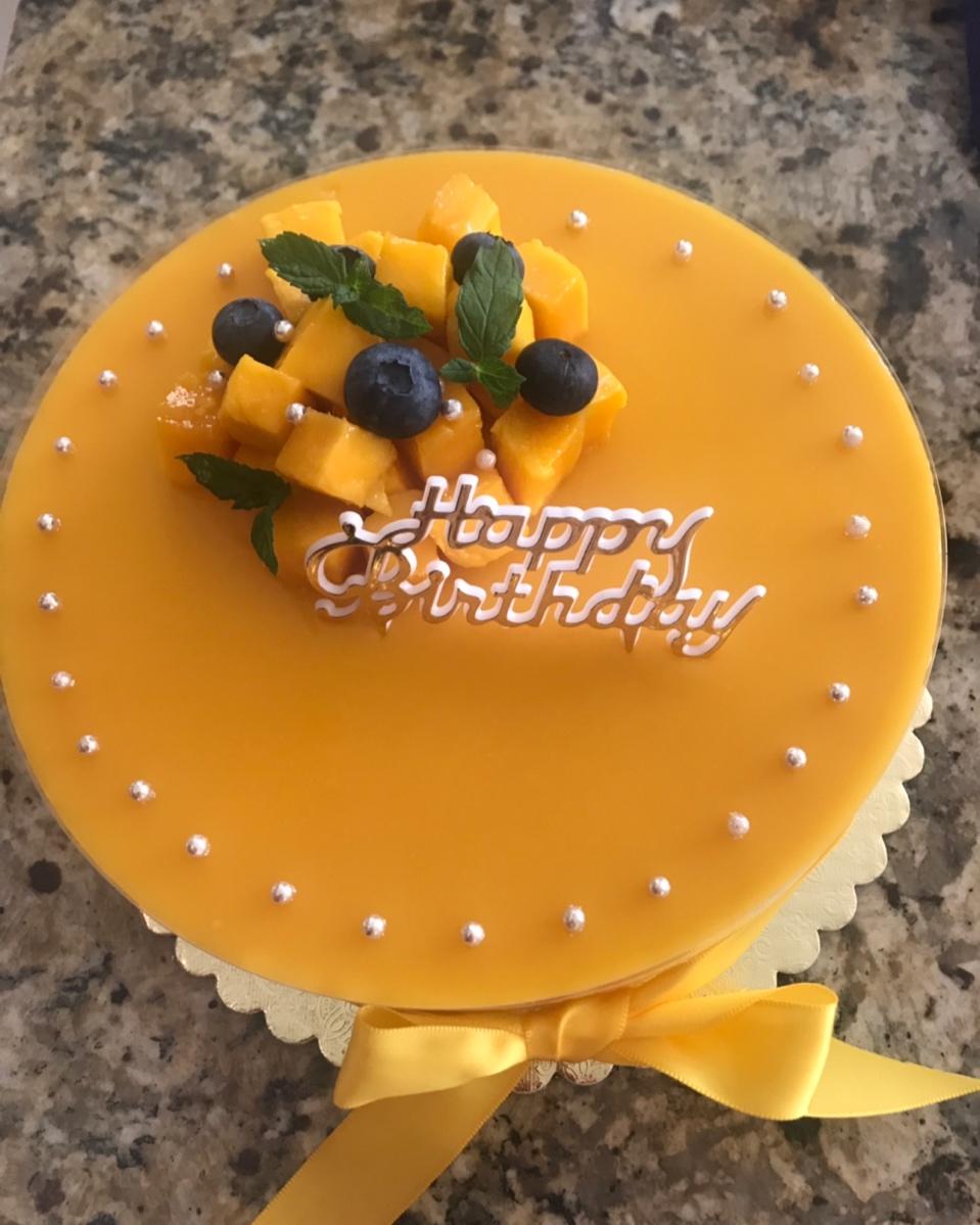 芒果慕斯蛋糕（8寸）