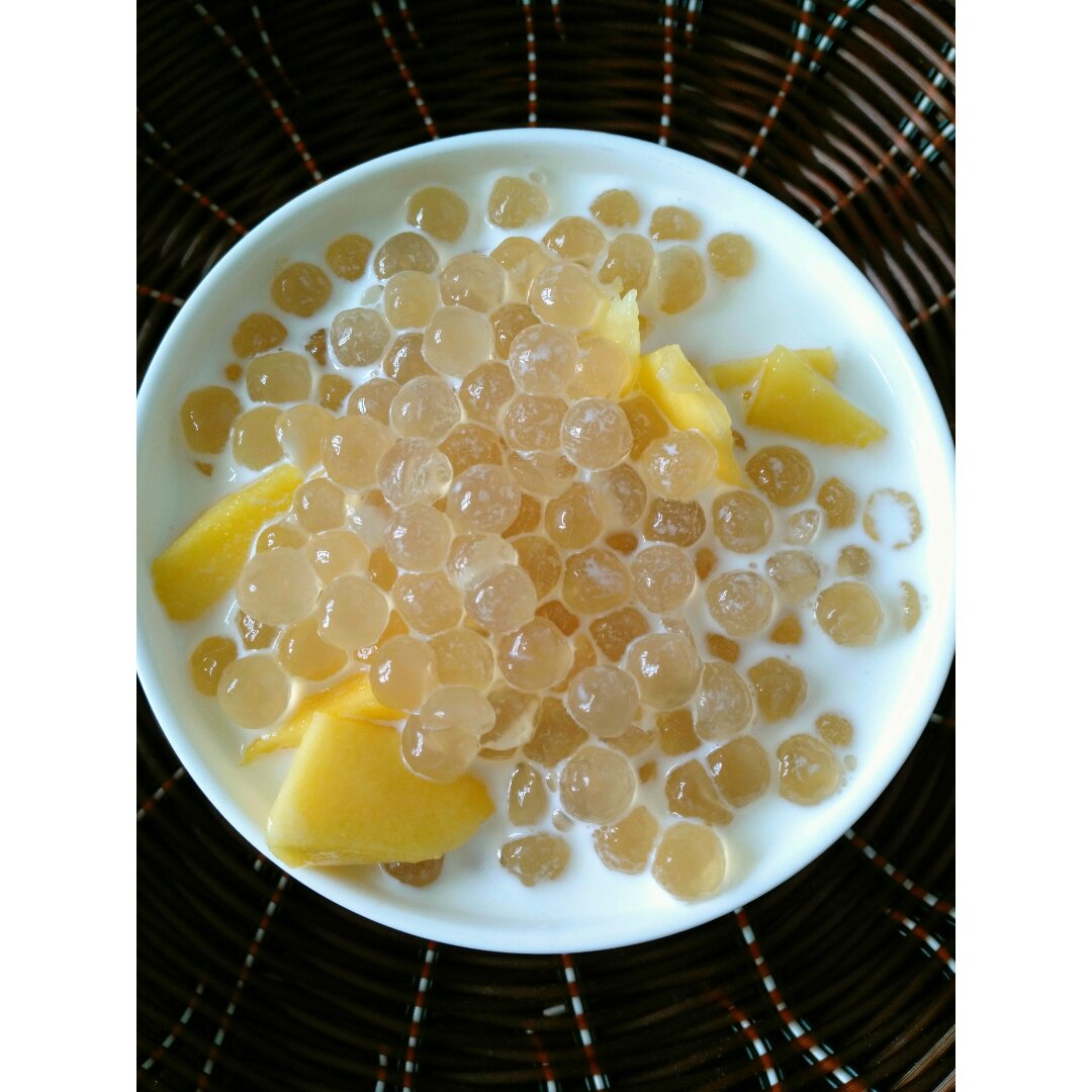 芒果椰浆西米露