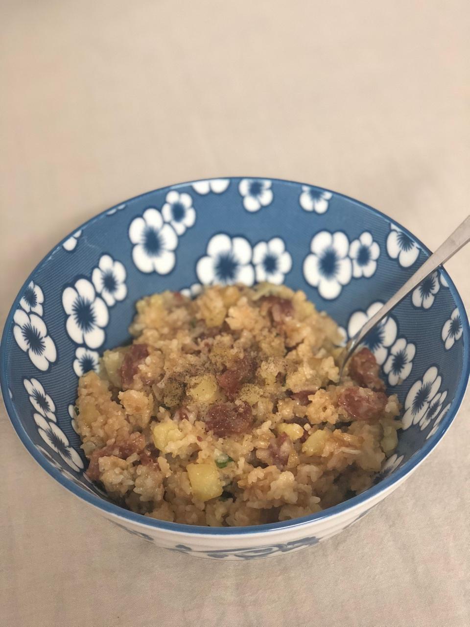 土豆焖饭（电饭锅版）