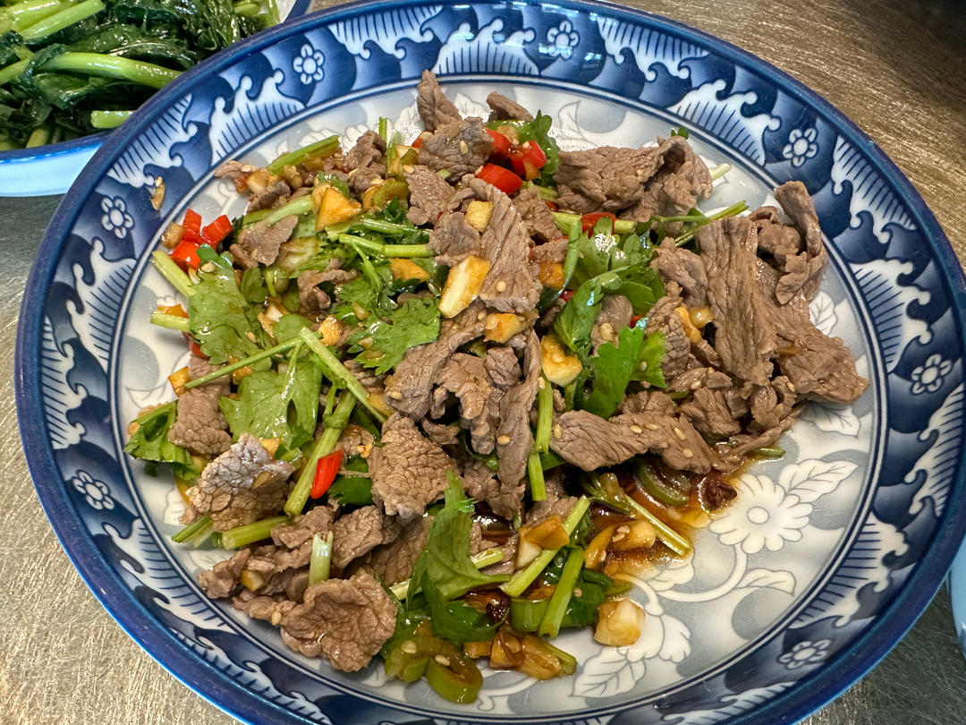 丈母娘吃了都夸的凉拌香菜牛肉
