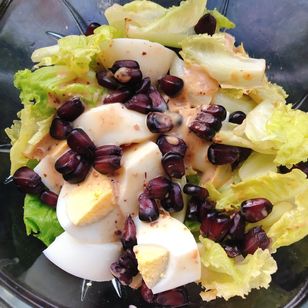 雞蛋玉米生菜沙拉