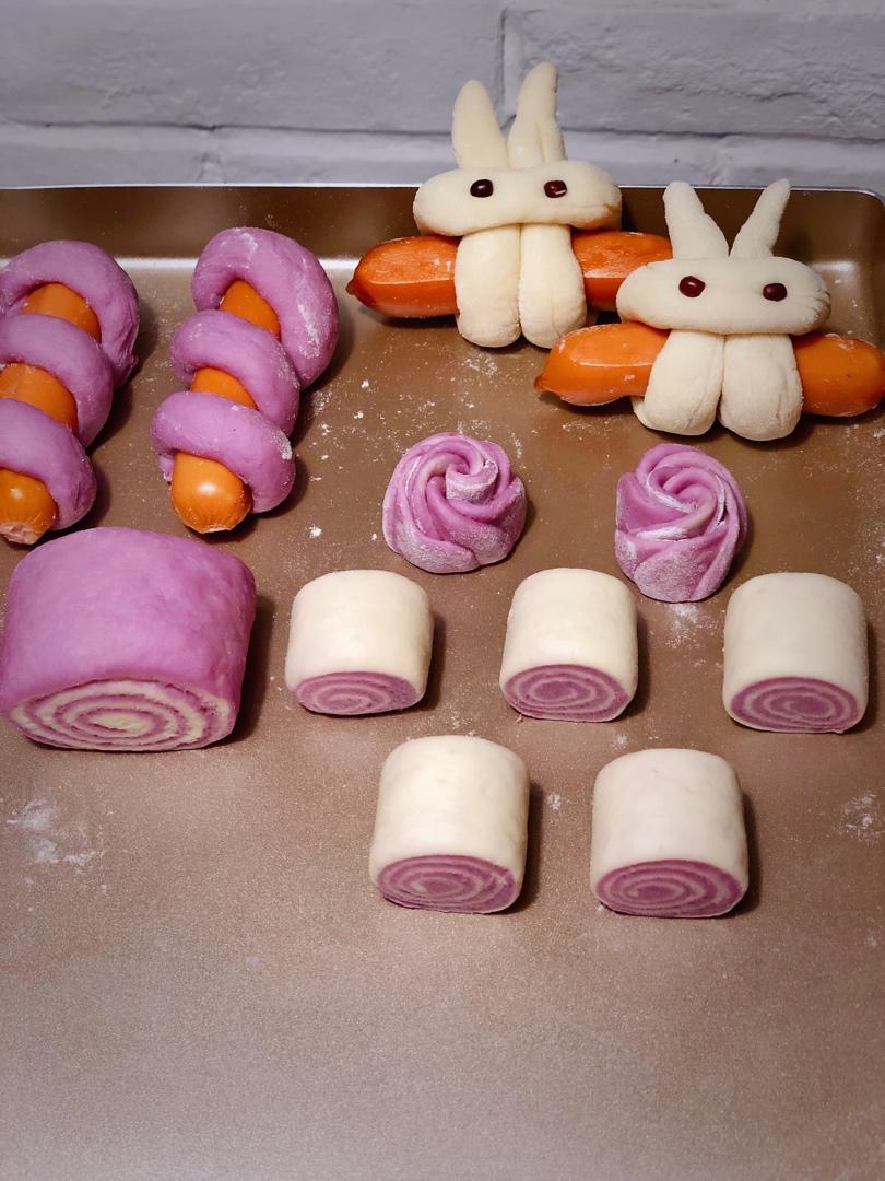 香肠兔子馒头卷