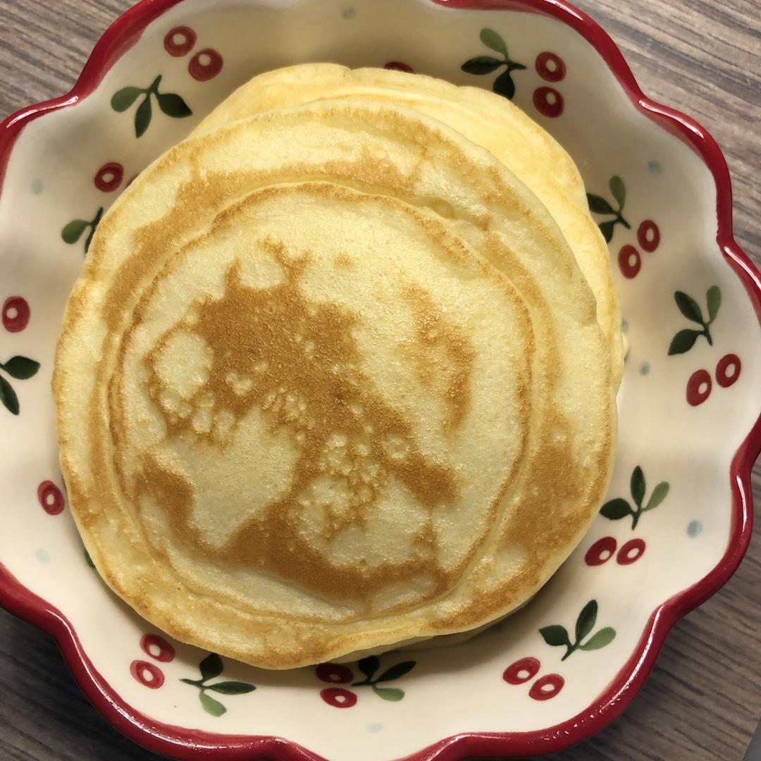 原味无油日式舒芙蕾厚松饼